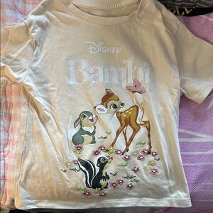 Disney Bambi top for girls lightly worn with stamp size 6